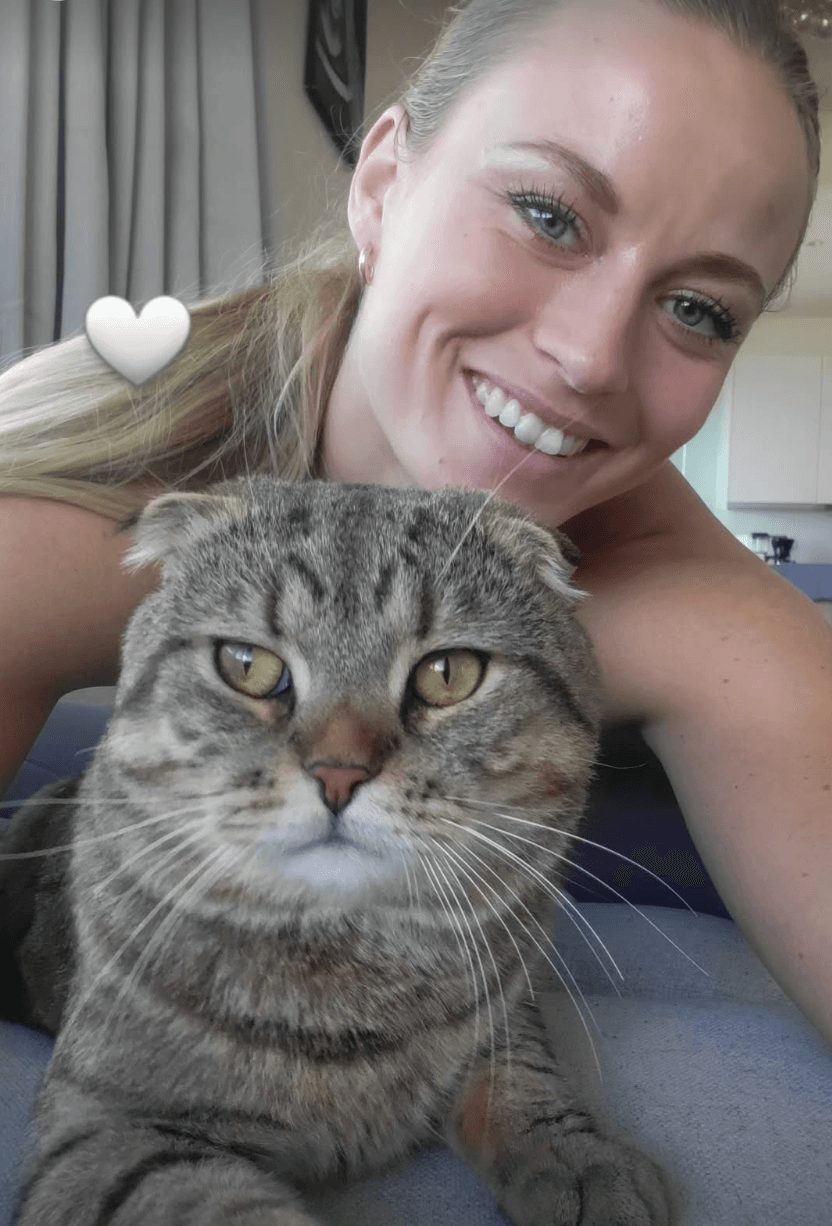 Hilla Kortetjärvi, Rescue-kissan omistaja