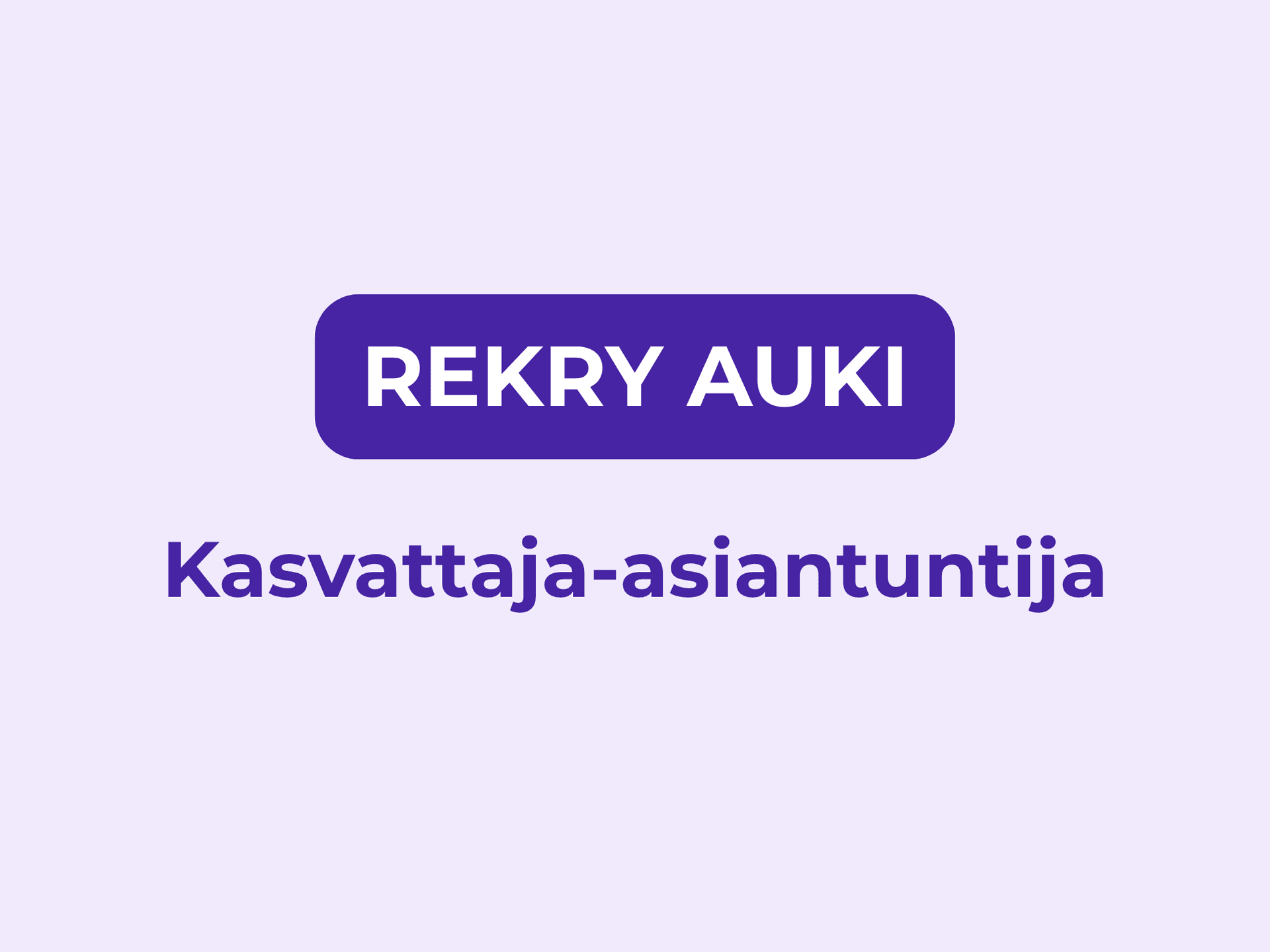 Kasvattaja-asiantuntija Furrolle
